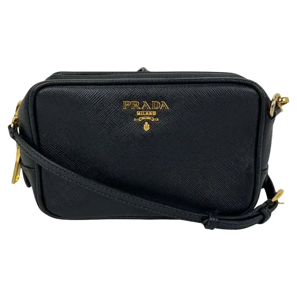 Prada Zip Crossbody Bag Saffiano #250812P87B - Picture 1 of 10